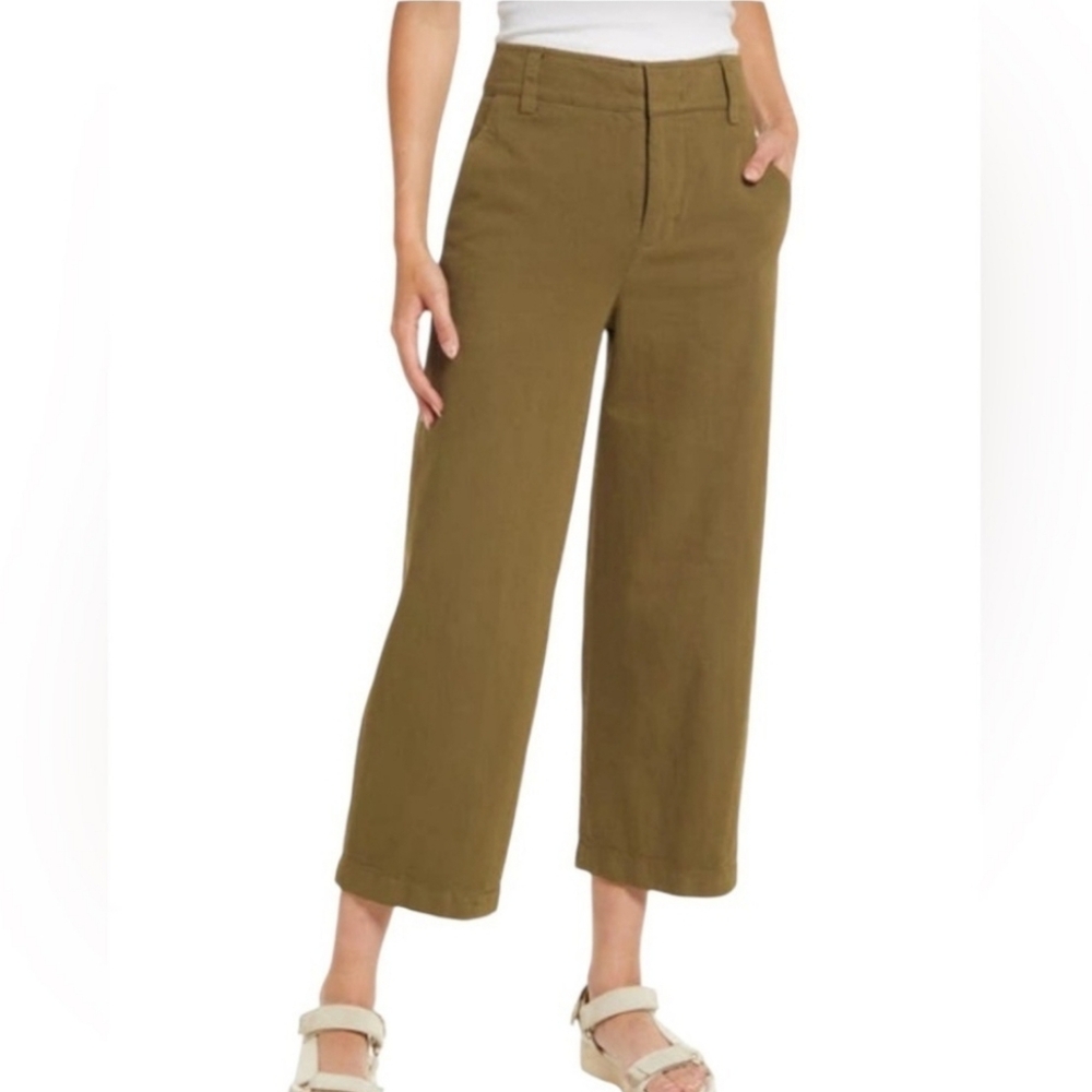 Vince Washed Wide Leg Crop Pants Size 4